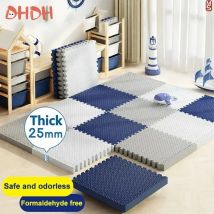 2,5 cm dicke Baby Kinderzimmer Spiel matte Teppich schall dichte Spiel aktivität Gymnastik matte Puzzle Umweltschutz matte