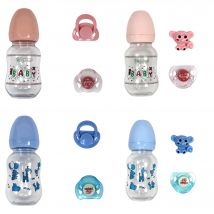 Lovely Reborn Doll Accessories Magnetic Pacifier&Feeding Bottles Reborn Baby Doll Supplies Dummy For New Reborn Baby Doll Toys