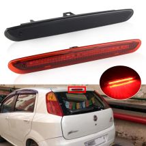 1 PC per Fiat Grande Punto Evo LED terza luce freno di alto livello OEM # 2122000407   Luce freno posteriore con lampada stop a montaggio alto fumé/rossa