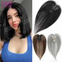 Parrucchino sintetico Frangia per capelli Clip di estensione nei capelli Ins Capelli Frange finte Parrucca invisibile