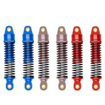4PCS 50mm Aluminum Alloy Shock Absorber Spring Damper for 1/18 TRX4M Bronco Defender Upgrade Parts Replace #9764