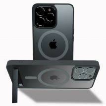 Starke Magnetständer-Handy hülle mit kabelloser Aufladung iPhone 15 Pro Max plus Handy hüllen Magnet abdeckung mit Ständer