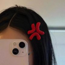 Neuer Ausdruck, handgefertigte Haarspangen für Frauen und Mädchen, kreative wütende Haarnadel, lustige Seitenklammer, vielseitige Haar-Accessoires, Geschenke