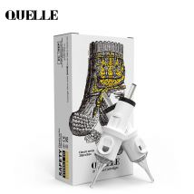 QUELLE 20Pcs Tattoo Cartridge Needles Boutique RL/RS/M1/RM #10=0.3mm Soft Professional Sterilized Safety For Tattooing Machine