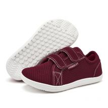 HOBIBEAR-zapatos descalzos de malla para niños, zapatillas minimalistas con punta ancha, ligeros, transpirables, informales