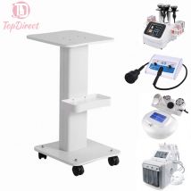 Multifunktions Salon Trolley Aluminium Schönheit Ausrüstung Stehen Friseursalon Verwenden Sockel Rollwagen ABS Rad Lagerung Warenkorb