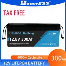 Neue 12V 24V 100Ah 200Ah 300Ah 400Ah LiFePo4 Batterie Pack Lithium-Eisen Phosphat Batterien für Solar Energie speicher System RVHome