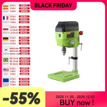 ALLSOME di Alta A Velocità Variabile Trapano Da Banco Presse 480W Macchina di Perforazione di Perforazione Mandrino 1-10mm Per Il FAI DA TE In Legno strumenti di metallo Elettrico