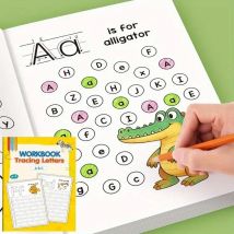 26-Alphabet-Handschrift-Stift-Training, Englisch, Anfänger, Übungsbuch, Kinder, Kalligraphie, Nachzeichnen, Arbeitsbuch, frühes pädagogisches Set