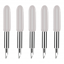 5pcs Deep Point Plotter Vinyl Cutter Offset Knife for Deepcut Blade Cricut Maker 3 Explore Air Roland Liyu Dia 2mm