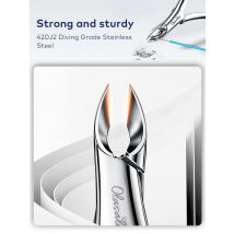 Olasalon Professional Nipper Removedor de cutículas de piel muerta Durable afilado para manicura