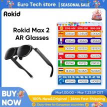 Rokid Max 2 Ar Brille 3D-Spiel Anzeige Smart Device Fov 50 Grad 120 ''Hz Micro-Oled-Bildschirm 2 Near-Ear-Richtungs lautsprecher