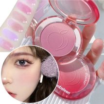 Süße rosa Rouge-Palette, Abstufung, niedrige Sättigung, nackt, matt, Nebel, Rouge, Rubor Glimmer, erhellt Milchrouge, koreanisches Dupes-Make-up