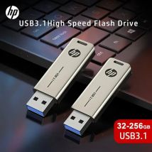 HP USB 3.1 Metal USB Flash Drive 32GB 64GB 128GB 256GB Pen Drive personalità creativa Car Music Gift