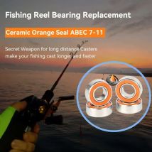 10PCS 3X10X4 SMR103C 2OS ABEC7 Edelstahl Hybrid Keramik Lager Angelrolle Lager mr63 mr74 mr105 mr104 mr115 mr85 mr95