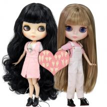 ICY DBS blyth doll 1/6 bjd toy joint body white skin shiny & matte face 30cm on sale special price