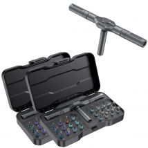 VMAN 24in1 RS1 Set di cacciaviti a cricchetto multiuso 24 in 1 S2 Punte per cacciavite magnetico in acciaio Strumenti di riparazione