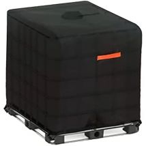 Ibc Tote Cover 330 Gallonen Wassertank Schutz abdeckung Reiß verschluss 420d schweres wasserdichtes Sonnenschutz material 1000l Garten wasser im Freien