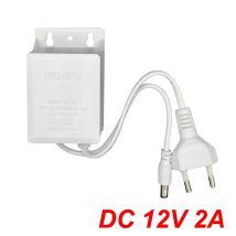 AC 110-240V DC 12V 2A Netzteil EU Outdoor Wasserdicht Versorgung Ladegerät Europa Universal Adapter Konverter für LED Licht Streifen