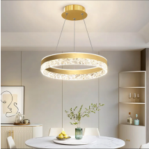 TRAZOS Plafoniere moderne Lampade a sospensione dal design minimalista Lampadario ad anello di lusso Lampada a led per camera da letto Soggiorno Decorazioni per la casa
