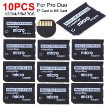 30-1PCS Adapter karty pamięci SD do karty pamięci Adapter karty pamięci PSP SD 1MB-128GB Memory Stick Pro Duo