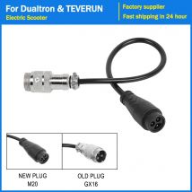 Ladegerät Buchse Adapter Teile für Dualtron/TEVERUN Schalter Alten GX16 Stecker Zu Neue M20 Stecker MINIMOTOR Transfer Kabel elektrische Roller