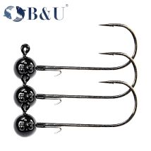 B&U Wolfram Angelhaken Köder Jig Kopf Haken 5,3g 7,2g 10,5g 14g Wolfram Kurbel Haken Hecht Bass Swimbait Angelhaken Zubehör