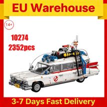 2352 Stück Auto-Baustein, Fahrzeugmodell, Ziegel, Raumdekoration, Erwachsene, Kinder, Geburtstag, Weihnachten, Geschenke, kompatibel mit Set 10274
