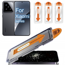 3 Stücke Für Xiaomi 15 14 13 12t 10 9 9t 10t 11i Pro Lite CC9 Gehärtetes Glas Displayschutzfolie Einfache Installation Auto-Staub