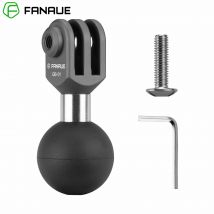 FANAUE 1-calowy adapter do mocowania głowicy kulowej ze stopu aluminium do kamery akcji Go Pro 10 9 8 7 6 5 do mocowania RAM do motocykli