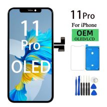 OLED Pantalla Per iphone 11 Pro Display Touch Screen Digitizer Assembly Per iPhone 11 Pro LCD Sostituzione Supporto 3D Touch Vero