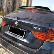 Max style für bmw x1 e84 spoiler abs material carbon faser optik auto heckflügel zubehör body kit