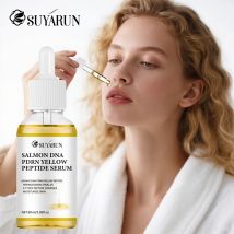 SUYARUN Salmon DNA PDRN + Siero complesso peptidico giallo - Soluzione antietà, riparazione della pelle, idratazione, schiarente, rassodante.