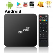 Global Version Smart TV Box Android 10 4K RK3128 Media Player 1GB 8GB With 2.4G Wifi Quad-Core Youtube Media Player Set-Top Box