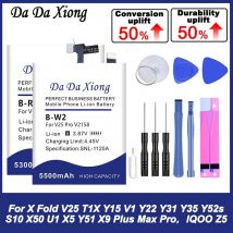 B-75 B-N2 B-R3 BK-B-65 B-83 Batterie Für VIVO X Fold V25 T1X Y15 V1 Y22 Y31 Y35 Y52s S10 X50 U1 X5 Y51 X9 Plus Max Pro,IQOO Z5