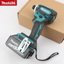Makita DTD172 Akumulatorowy Wkrętak Udarowy LXT BL Bezszczotkowy Silnik 18V Wiertarka Elektryczna do Drewna Śruby Tryb T 180 N·M Elektronarzędzia