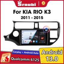 Srnubi Android 13 Radio de coche para KIA K3 RIO 2011 2012 2013 2014 2015 reproductor Multimedia 2 Din Carplay estéreo GPS Wifi DVD altavoces