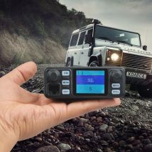 HIROYASU IC-980Pro 144/430 VHF UHF Dual Band FM Car Mobile Radio W/13.8V Ingresso Auto Power Drive Accendisigari Plug-in