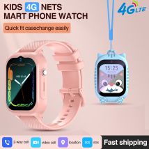 696 Kinder 4G Video Anruf Chat Smart Uhr Student Wasserdichte GPS WIFI LBS Standort 700Mah Batterie Rechner Kinder smartwatch