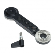 ARRI Type Rosette Rod Clamp Dog Bone Block Extension Arm fr 15mm Rod Support 4K Film Camera Rig Shoulder Handle Grip