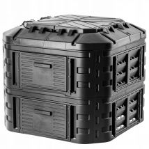 KADAX Composor modulare 600L Black Garden Full Year Fertilizzante resistente al gelo