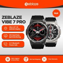 Zeblaze VIBE 7 PRO Połączenia głosowe Inteligentny zegarek 1,43 cala Wyświetlacz AMOLED Hi Fi Połączenia telefoniczne Wytrzymałość Sportowy smartwatch dla mężczyzn