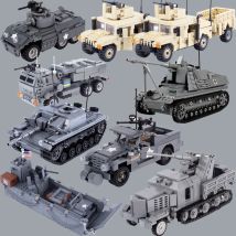 WW2 US Military War Tank Rakete Artillerie Bausteine Armee Soldat Figuren Gepanzertes Fahrzeug Waffe MOC Modell Ziegel Jungen Spielzeug
