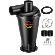 Separatore del collettore di polveri a ciclone per negozio Vac, filtro della polvere della polvere del separatore per gli accessori dell'estrattore di polvere degli aspirapolvere lavorazione del legno