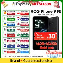 Global Version ASUS ROG Phone 9 FE 5G Smartphone Snapdragon 8 Gen 3 6.78" 185Hz FHD+ Display 5500mAh 65W Charging Android 15 NFC