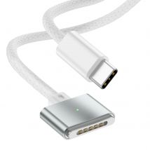 USB Type C to for Magsafe 3 Magnetic Charger Cord Laptop Charging Cable Converter PD Cord  for MacBook Air/Pro A2442 A2485 A2681