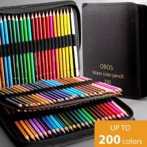 48/72/120/200 Pcs zestaw kolorowych ołówków kredki akwarelowe z etui profesjonalny rysunek