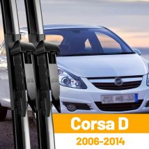 Per Opel Corsa D Spazzole Tergicristallo Anteriori 2006-2014 2007 2008 2009 2010 2011 2012 Parabrezza Parabrezza Finestra Accessori 26 "+ 16"