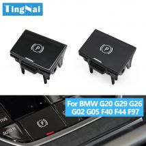 LHD RHD Auto Elektronische Handbremse Parkplatz Schalter Taste Für BMW 3 4 Z4 X5 X6 X7 G20 G29 F40 F44 G26 G01 G02 G07 G08 F97 G05 G06