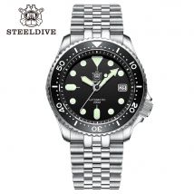 Steeldive SD1996 Orologio da uomo Orologio subacqueo Orologio meccanico automatico da uomo NH35 Bracciale 41mm Orologio subacqueo da uomo